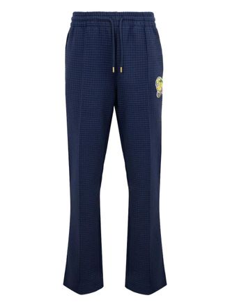 Casablanca Pantaloni Mascot trapuntati - Blu