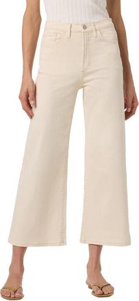 Joe's Joes Jeans Ecru Wide Leg Ankle Jean