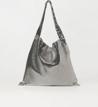 Paco Rabanne Borsa in alluminio con lavorazione pixelata