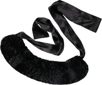 Dolce & Gabbana Nekwarmer Winter Sjaal - Dames - Wintersjaals - Zwart - ONE Size - Wol - Accessoires