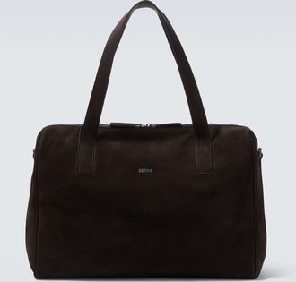 Ermenegildo Zegna Leather duffel bag