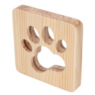 OEM Una L&aacute;mpara De Noche De Madera Con Forma De Pata De Gato, Que Mide 3 X 18,7 Cm, Con Luz Blanca C&aacute;lida E Interfaz Usb