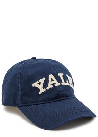 GANT Yale Embroidered Cotton-twill cap - Navy - One Size