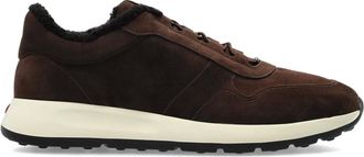 Tod's Zapatillas de ante de ca&ntilde;a baja - Shoes - Hombre - Marr&oacute;n - 41 1/2 EU