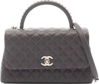Chanel 2021 Coco shopper met handvat - Bruin