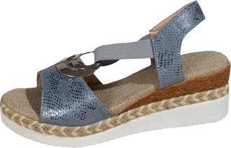 Generic Sandals for Women Summer Espadrilles Platform Wedge Sandal with Arch Support Casual Open Toe Ankle Strap Platform Sandals Comfortable Breathable Ortho