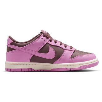 Nike Girls Dunk Low - Girls Grade School Basketball Shoes Tattoo/Pale Ivory/Light Magenta Size 3.5