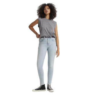 Levi's Dames/Dames 721 Denim Skinny Jeans (Blauw)