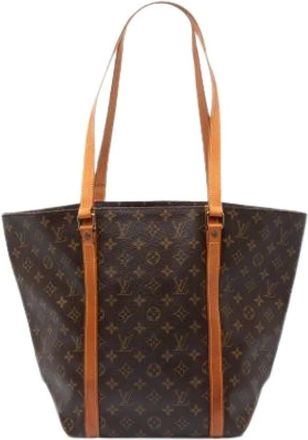Louis Vuitton Pre-owned Tote Bags, female, Brown, Size: ONE SIZE Pre-owned Vintage Canvas Tote Bag