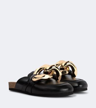 J.W.Anderson Curb chain mules