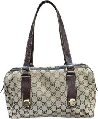 Gucci Pre-owned Tela borse-gucci - - Pre-owned - Donna - Beige - ONE SIZE