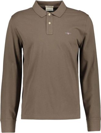 GANT Polo Shirts - Heren - Polos - Bruin - XL - Tops