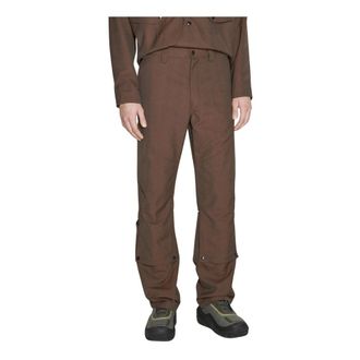 Kiko Kostadinov Outdoor Trousers, male, Brown, Size: S Tonino Utility Pants