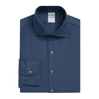 Brooks Brothers Hombre, Camisas, Azul, Talla: L
