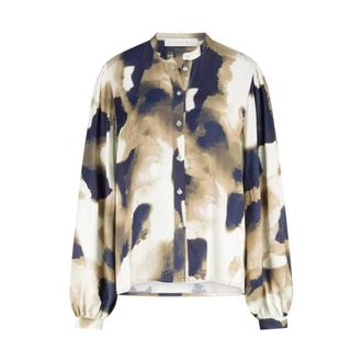 Nukus Nukus, Overhemden, Dames, Veelkleurig, S, Coco Blouse Lange Mouw