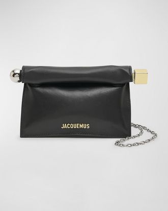 Jacquemus La Petite Pochette Rond Clutch Bag