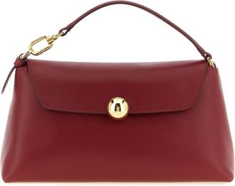 Furla Sfera Soft Mini Tas - Dames - Handtassen - Rood - ONE Size - Leer - Tassen