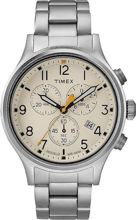 Timex Allied Quartz Beige Dial Mens Watch TW2R47600