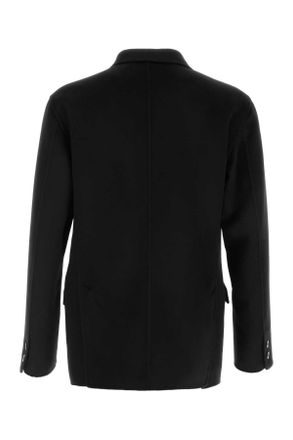 Giorgio Armani Cashmere Blend Blazer - Navy