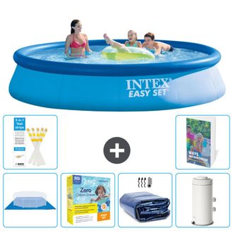 Intex Piscina Easy Set Redonda - 396x84 Cm - 7-piezas S71