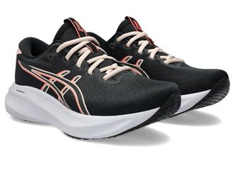 Asics Gel-Excite 11 Womens Shoes Black/Pearl Pink : 11.5 B - Medium, Synthetic