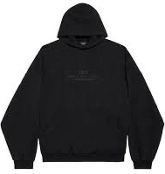 Balenciaga Hombre, Sudaderas, Negro, Talla: XS
