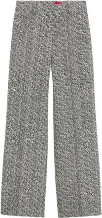HUGO BOSS Wijde broek - Dames - Wijde Broeken - Veelkleurig - M - Broeken