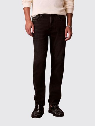 Calvin Klein Tapered Fit Mid-Rise Cotton Denim Jeans