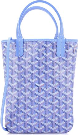 Goyard Poitiers Tote Coated Canvas and Printed Canvas PM