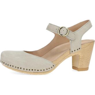 Dansko Schoenen, Dames, Beige, 40 EU, Leer, Taytum Pump