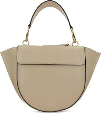 Wandler small Hortensia leather tote bag - women - Calf Leather - OS - Neutrals