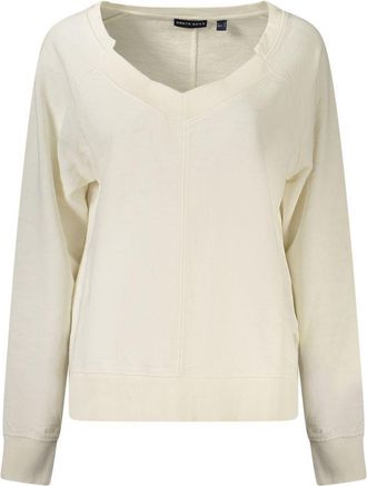North Sails White Cotton Womens Womens Sweatshirt
