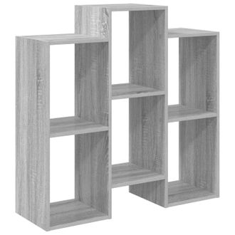 vidaXL Aparador Gris Sonoma 90 X 30 X 90 Cm Vidaxl