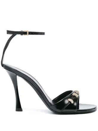Givenchy Womens 100Mm Crystal-Embellished Sandals