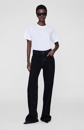 Anine Bing Hugh Jean in Vintage Black at Nordstrom, Size 28