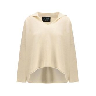 Alanui Donna, Maglie, Beige, S, new