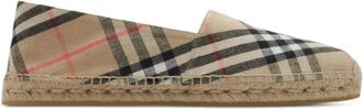 Burberry Alpargatas Check Mews - Shoes - Hombre - Beige - 41 EU