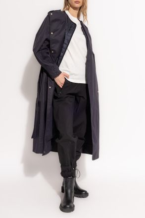 Moncler Cotton T-shirt With Round Neckline, Womens, White