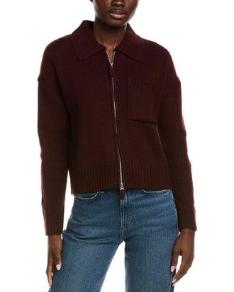 Design History Zip Cardigan