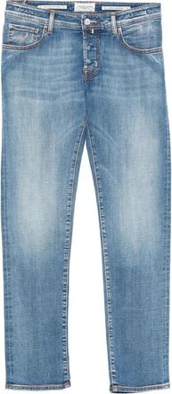 Jacob Cohen Straight Jeans - Heren - Regular Fit Jeans - Blauw - W33 - Denim - Jeans