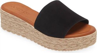 Cordani Womens Bizzy Espadrille Sandal In Black