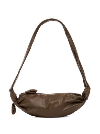 Christophe Lemaire small Soft Croissant shoulder bag - Brown