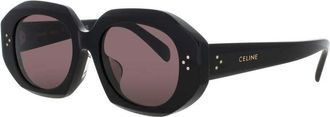 Celine Violet Tint Geometric Ladies Sunglasses CL40319F 01Y 52