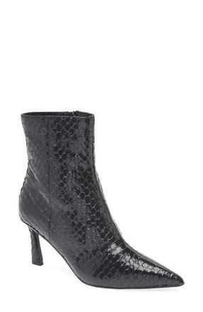 Steve Madden Leena Pointed Toe Bootie in Black Mult at Nordstrom Rack, Size 9.5