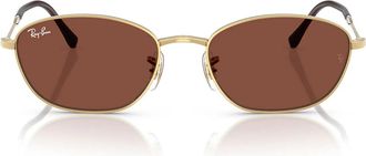 Ray-Ban Sunglasses Rb3749 001/C5 Gold Arista/Red Unisex