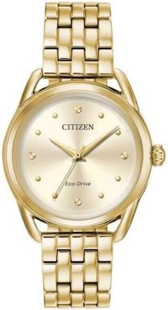 Citizen Classic Eco-Drive Bracelet Watch, 36mm x 8.5mm in Gold at Nordstrom Rack