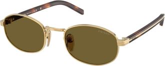 Prada Dames, Accessoires, Geel, Maat: 49 MM