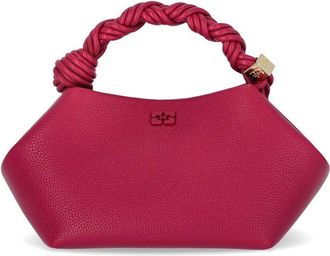 Ganni BORSA A MANO BOU SMALL MAGENTA GANNI