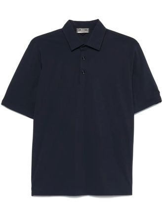 Herno short-sleeves polo shirt - men - Elastane/Polyamide - 54 - Blue