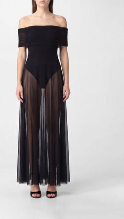 Norma Kamali Abito midi in jersey